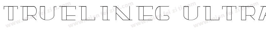 TrueLineG Ultra字体转换